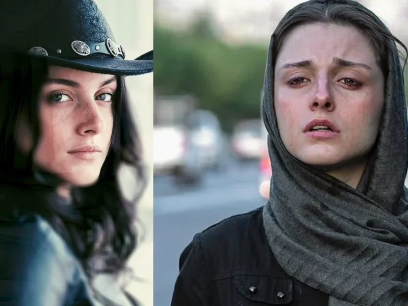 پوشش عجیب فاطمه مسعودی‌فر