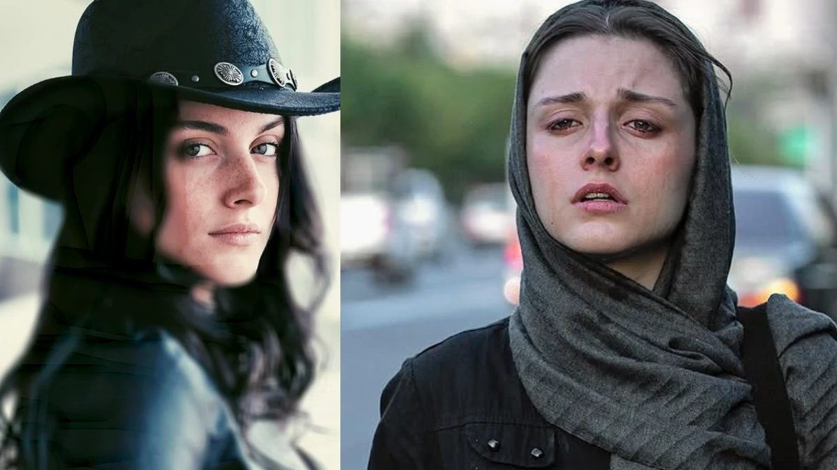 پوشش عجیب فاطمه مسعودی‌فر