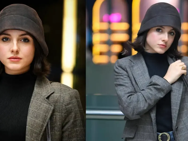 فاطمه مسعودی‌فر با استایل اروپایی در جشنواره فیلم کوتاه