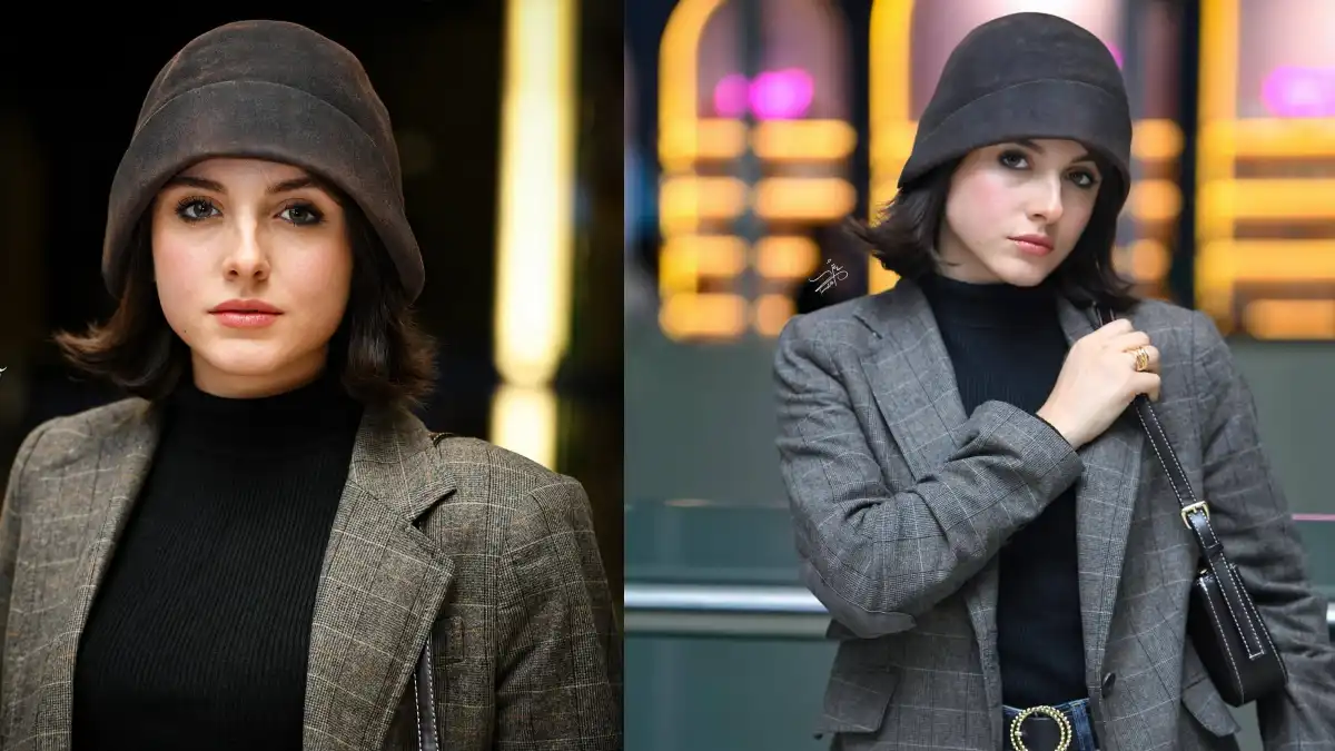 فاطمه مسعودی‌فر با استایل اروپایی در جشنواره فیلم کوتاه