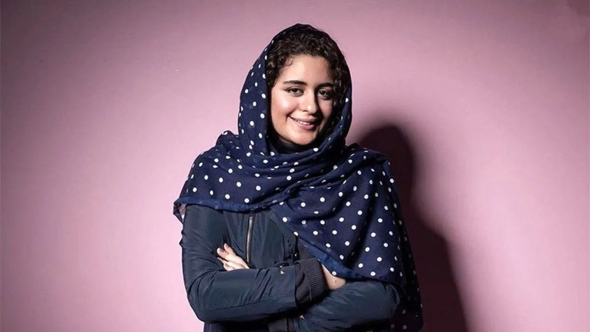 عکس زیرخاکی از اولین حضور فاطیما بهارمست در تلویزیون