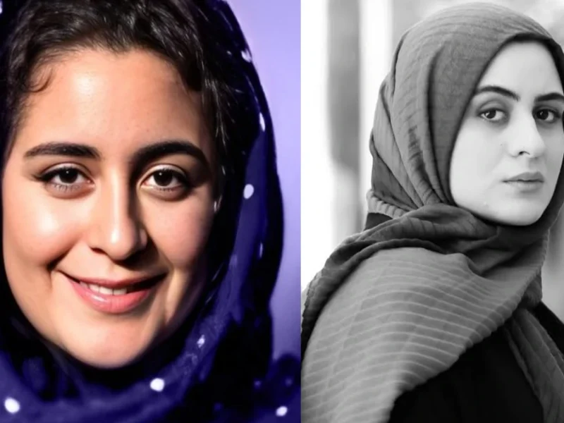 تصویر روز | رونمایی از همسر فاطیما بهارمست رونمایی از همسر فاطیما بهارمست