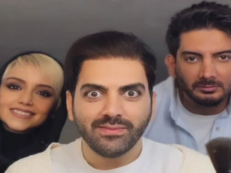 نازنین بیاتی و «فرزاد فرزین» در موزیک ویدئو فرشته ها با صدای شهرام میرجلالی