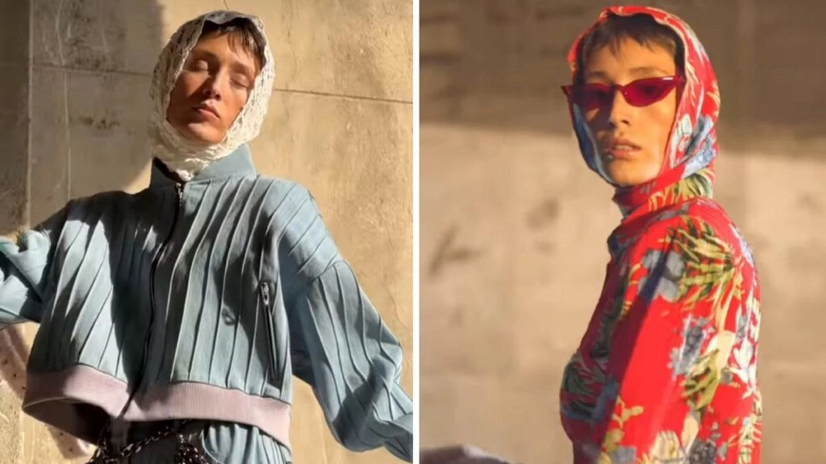 استایل دیدنی و جنجالی‌ فرشته حسینی در توکیو؛ لباسش شبیه کیسه نیست!