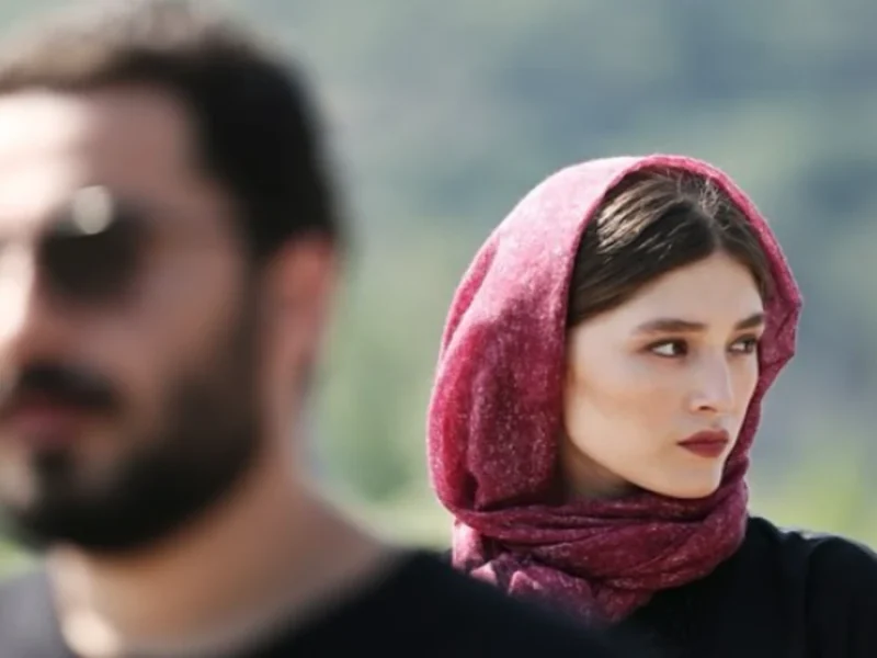 ثبت لحظات عاشقانه "فرشته حسینی و نوید محمدزاده" در جشنواره