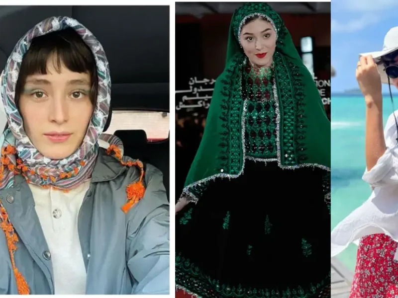 تغییر چهره فرشته حسینی از بچگی تا امروز!