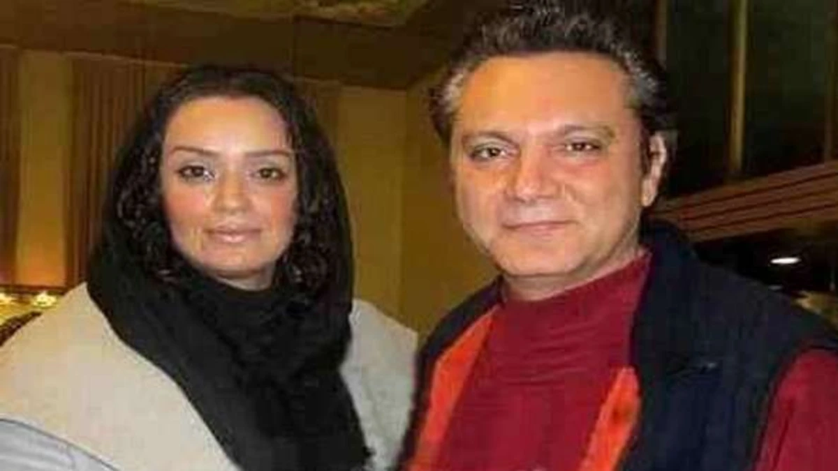 فرشید نوابی همسر سابق «الهام چرخنده» به همراه مادر و پسر بزرگش