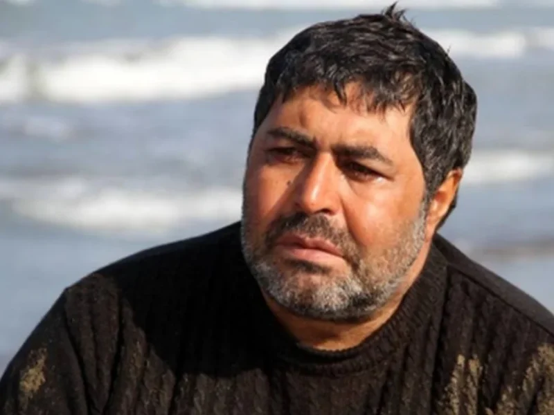 عکس زیرخاکی از فرهاد اصلانی در دوران سربازی