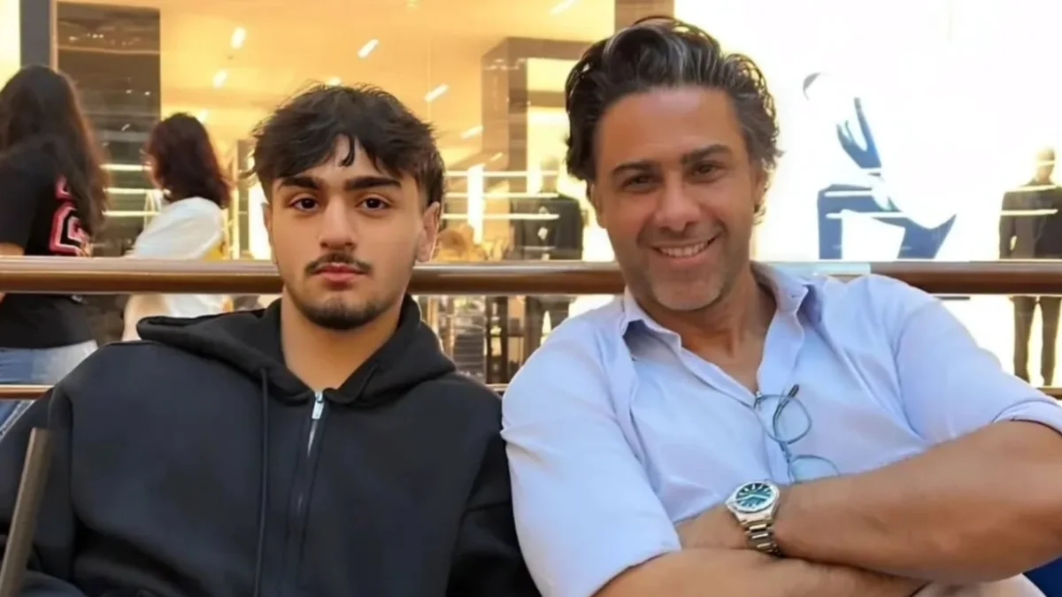 تغییرات عجیب ظاهری فرهاد مجیدی و پسرش