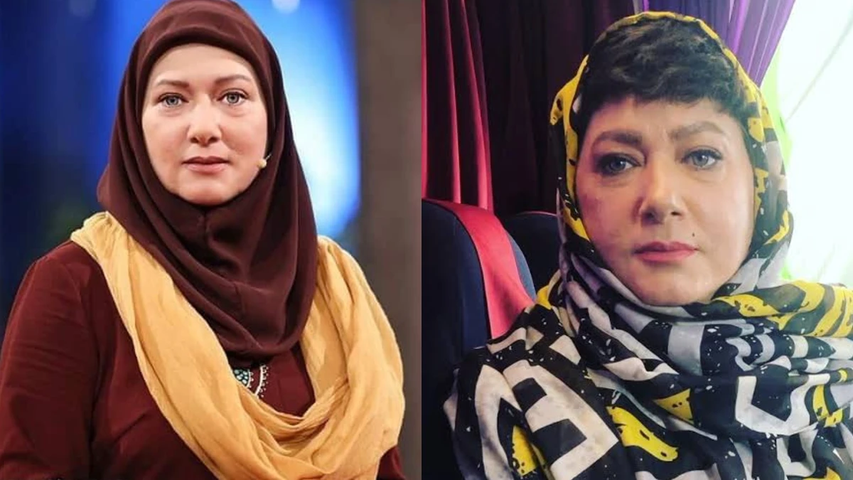 شباهت بی نظیر فریبا متخصص به پسر بازیگرش پوریا پور بهرامی