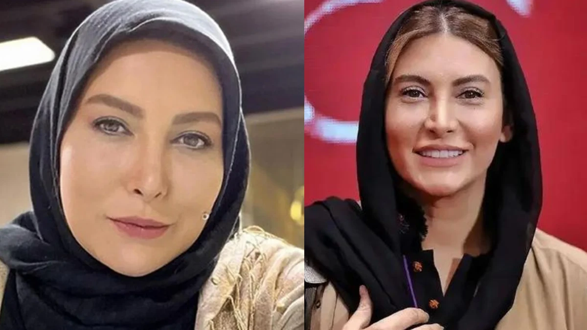 نمایی از لبخند فریبا نادری عروس حشمت فردوس