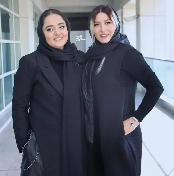 تصویر روز | جذابیت دیدنی دو دوست؛ نرگس محمدی و فریبا نادری فریبا نادری و نرگس محمدی