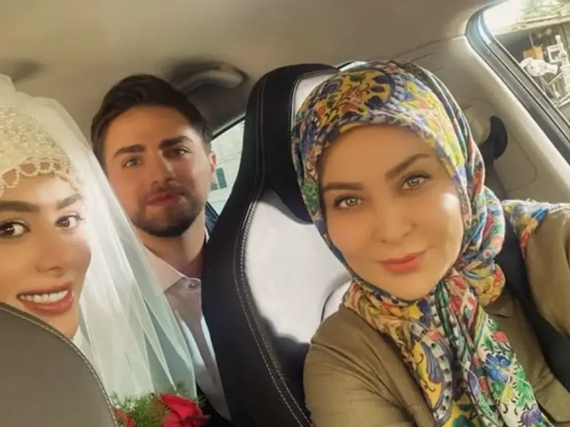 جشن تولد ۸ سالگی دختر فقیهه سلطانی بازیگر سریال یزدان با تم بابانوئل