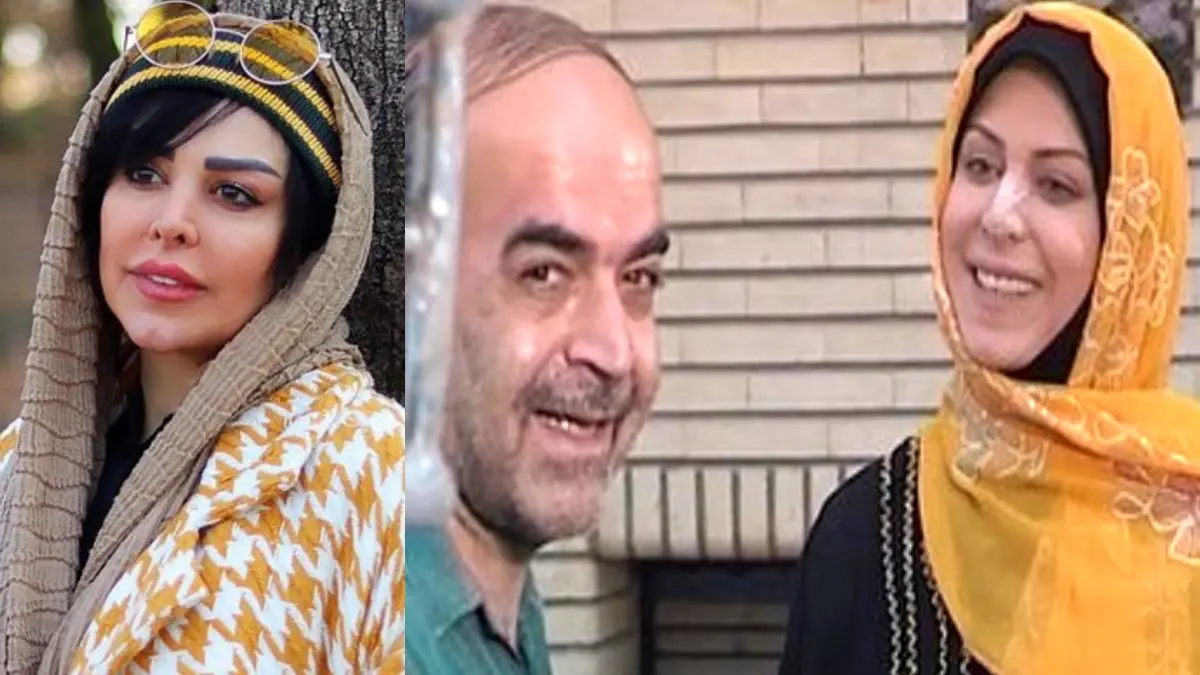 تصویر روز | قاب صمیمی پوری بنایی و فلور نظری قاب صمیمی پوری بنایی و فلور نظری