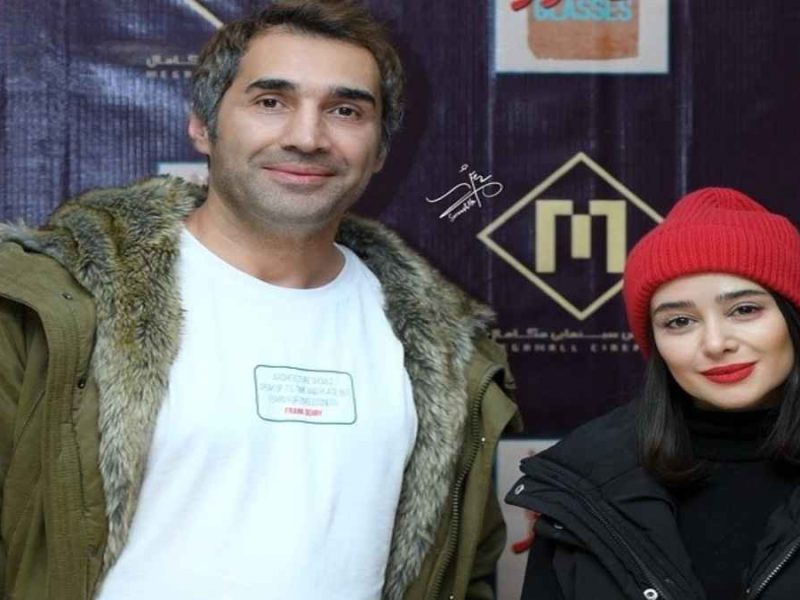 چهره جنجالی «الناز حبیبی، هادی کاظمی و مستجابیان» در مراسم اکران فیلم عینک قرمز