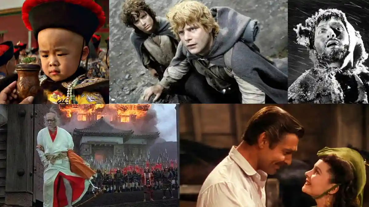 تصاویر لیست برترین فیلم‌های حماسی تاریخ سینما