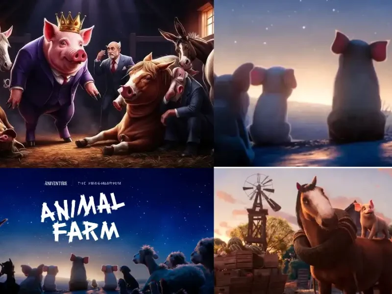 اقتباسی جسورانه از شاهکار اورول همه‌ چیز درباره انیمیشن قلعه حیوانات