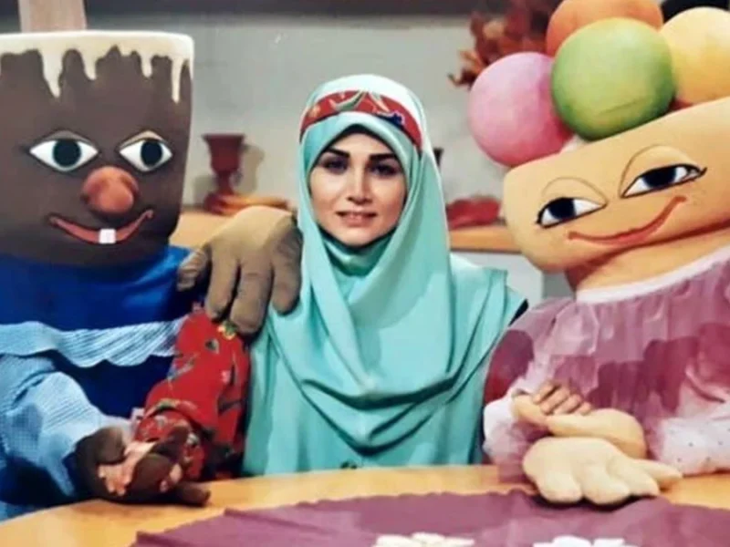 لادن رضاجویی خانم بهار مجری شهر بستنی ها در گذر زمان