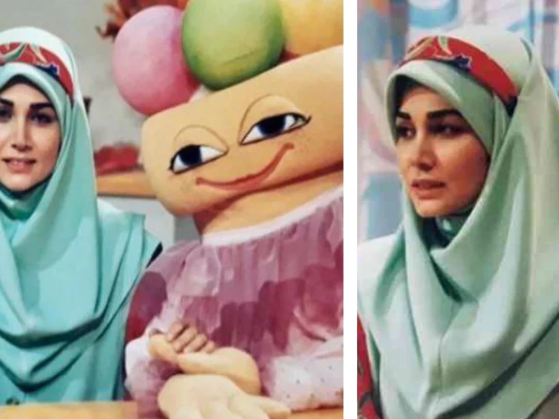 لادن رضاجویی خانم بهار مجری «شهر بستنی ها» در گذر زمان