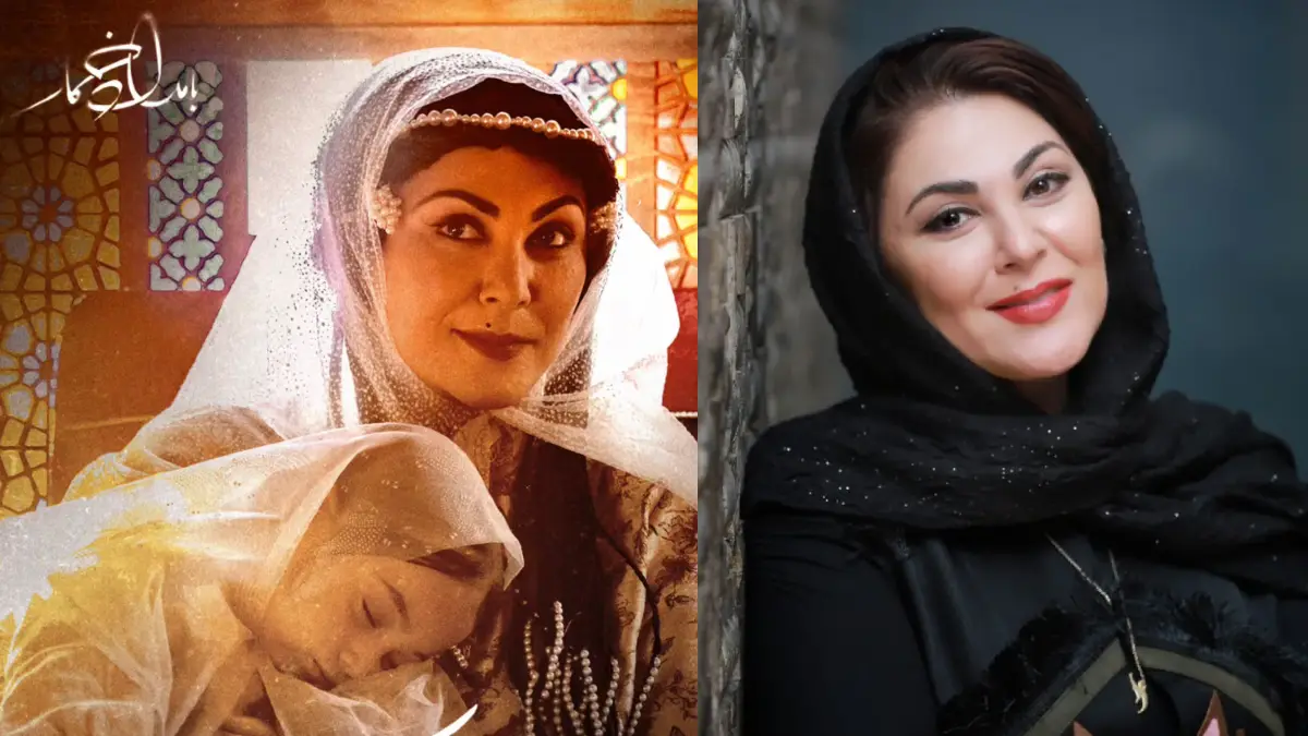 عکس؛ تولد نازنین بانو سریال بامداد خمار لاله اسکندری