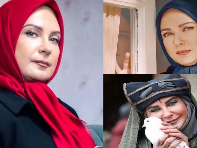 چهره جدید لعیا زنگنه مریم سریال در پناه تو بعد از جراحی زیبایی