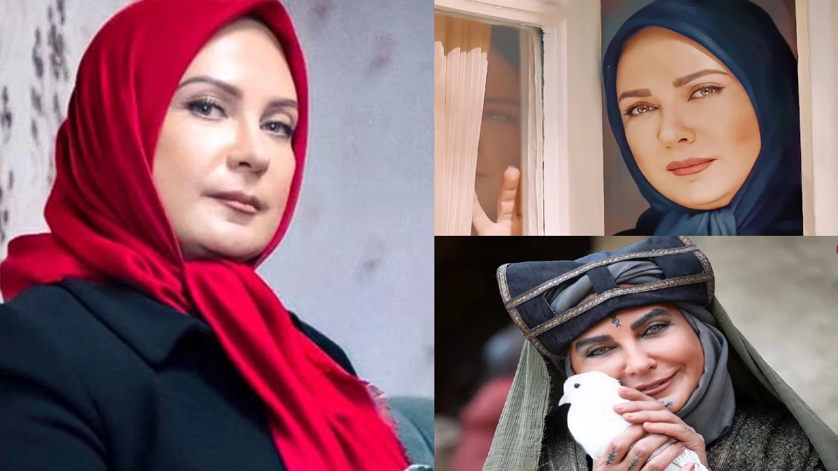 چهره جدید لعیا زنگنه مریم سریال در پناه تو بعد از جراحی زیبایی