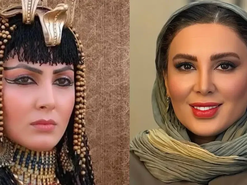عکس‌های عاشقانه لیلا بلوکات در کودکی کنار پدر و مادرش
