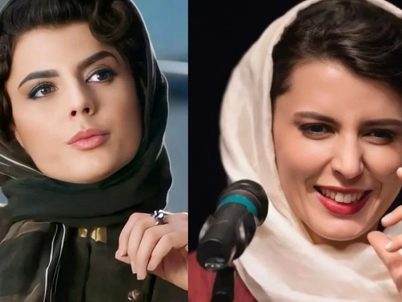 چهره جذاب و ژست خاص لیلا حاتمی بازیگر فیلم پیر پسر