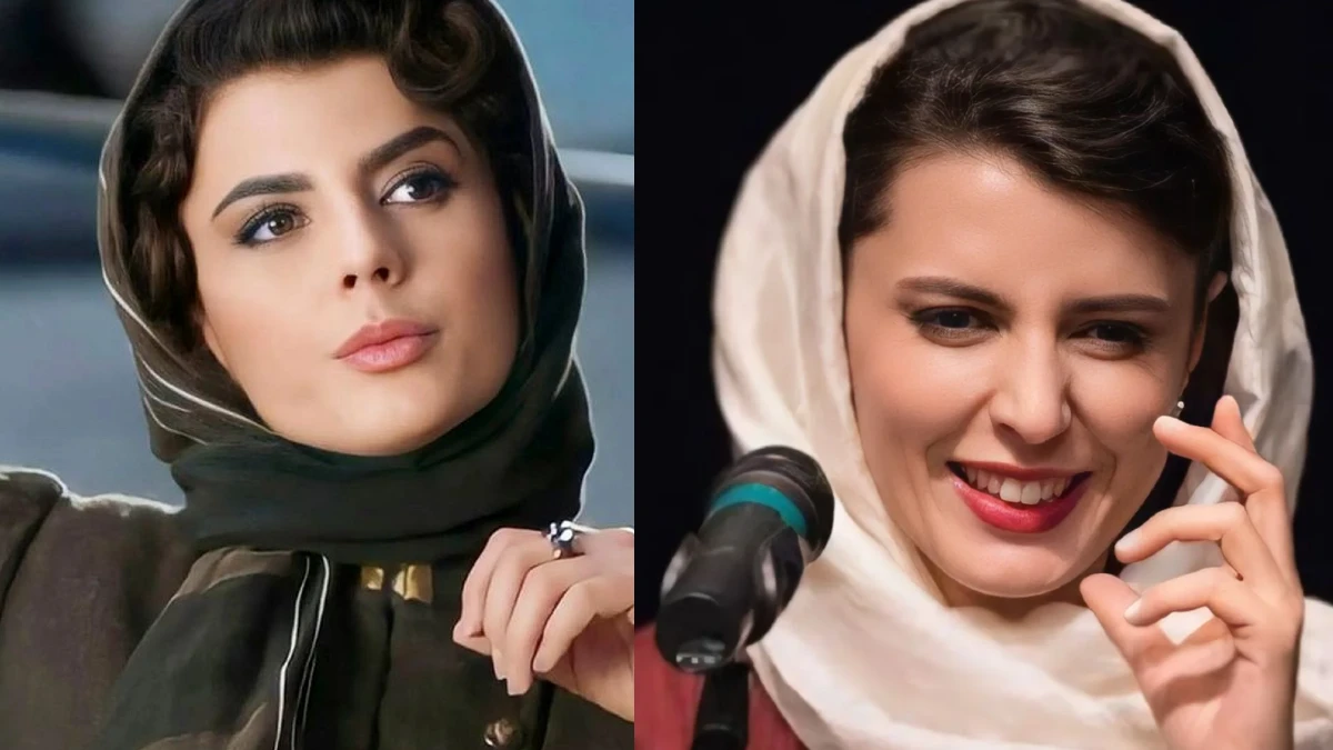 چهره جذاب و ژست خاص لیلا حاتمی بازیگر فیلم پیر پسر