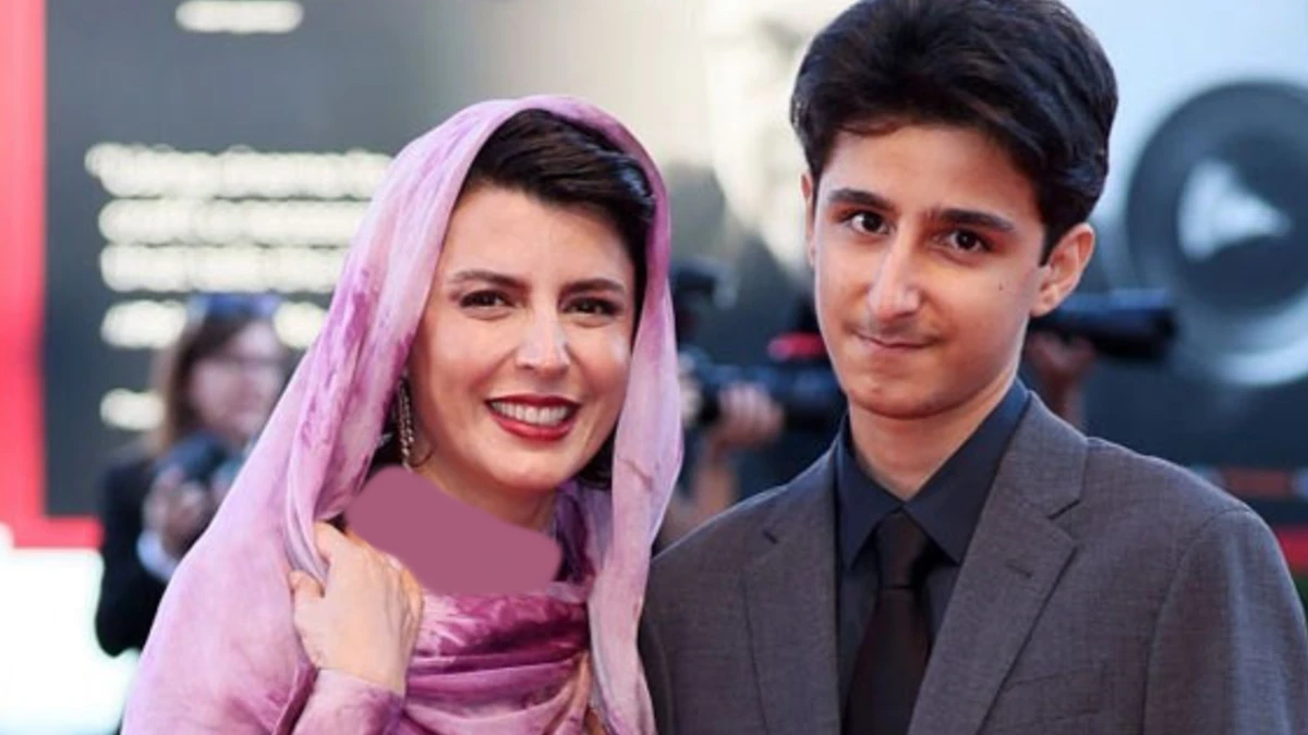 «زری خوشکام» مادر لیلا حاتمی در کنار دخترش