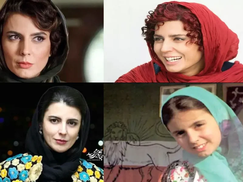 عکس زیرخاکی لیلا حاتمی وقتی در خردسالی هم باحجاب بود