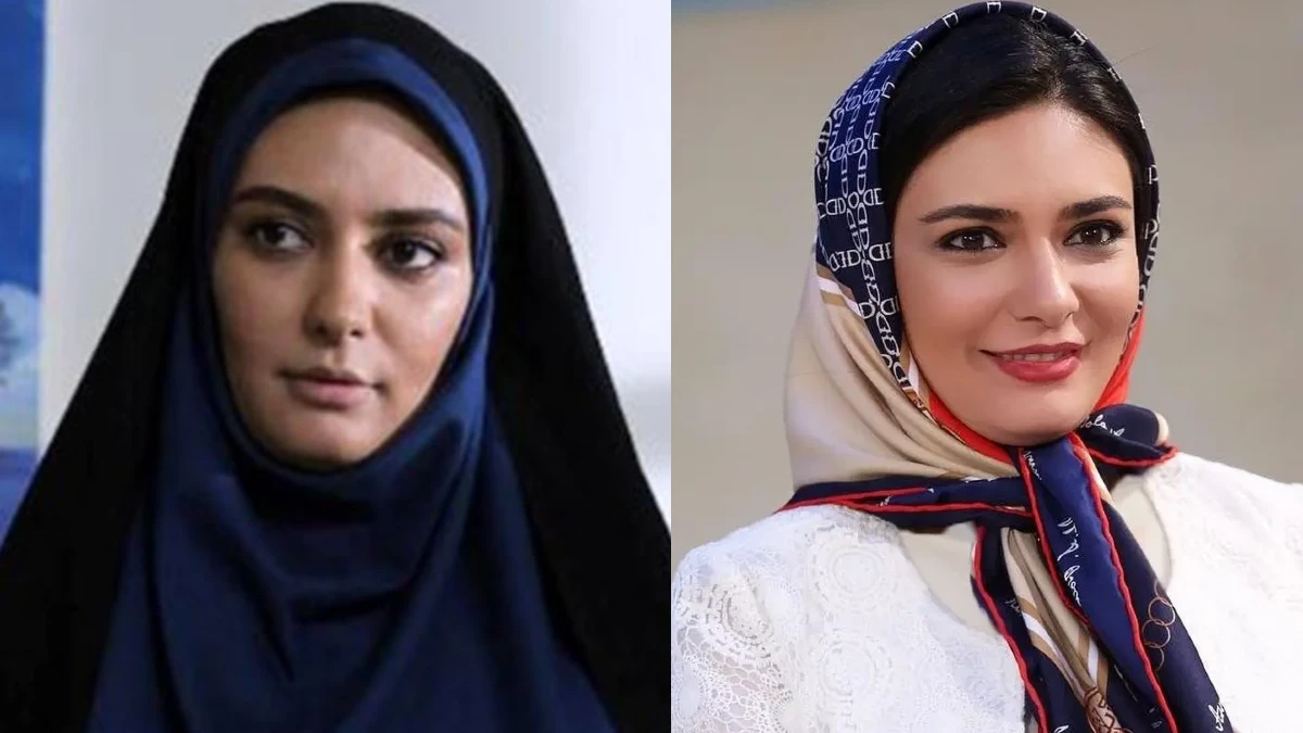 لیندا کیانی با موهای سفید جو گندمی در فروشگاه لباس مردانه