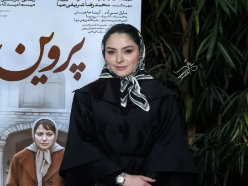 قاب های عاشقانه "مارال بنی‌آدم" و همسرش در مراسم اکران پروین