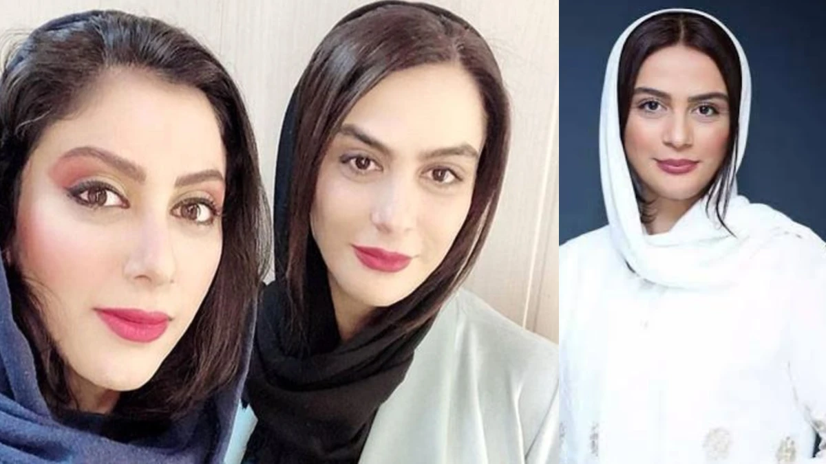 مونا فرجاد و خواهرش مارال در قلب بارسلون