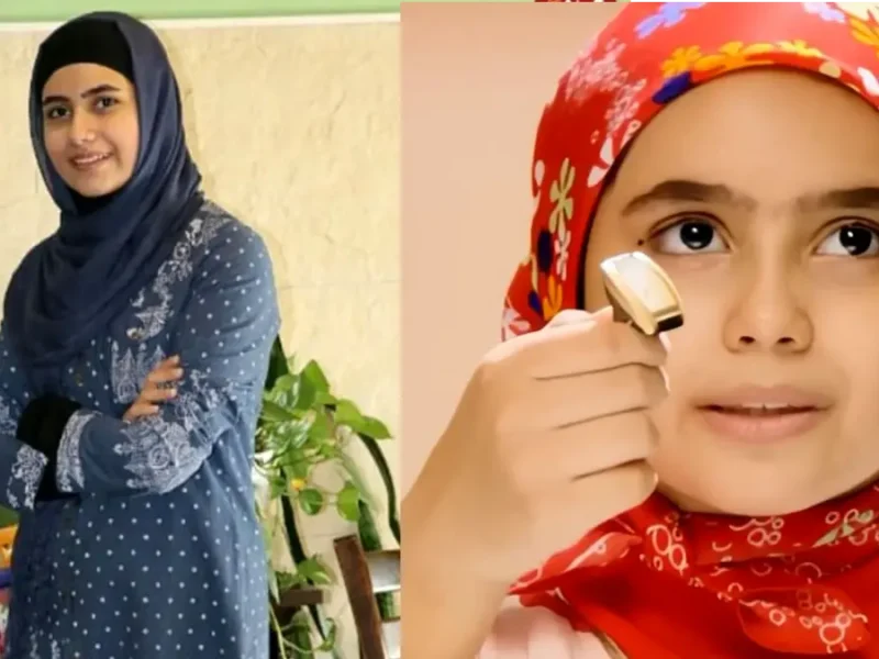 بازیگر نقش کودکی «باران» سریال آوای باران در 16 سالگی