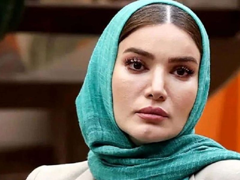 تفاوت جنجالی چهره متین ستوده قبل و بعد آرایش برای رفتن به یک مهمانی