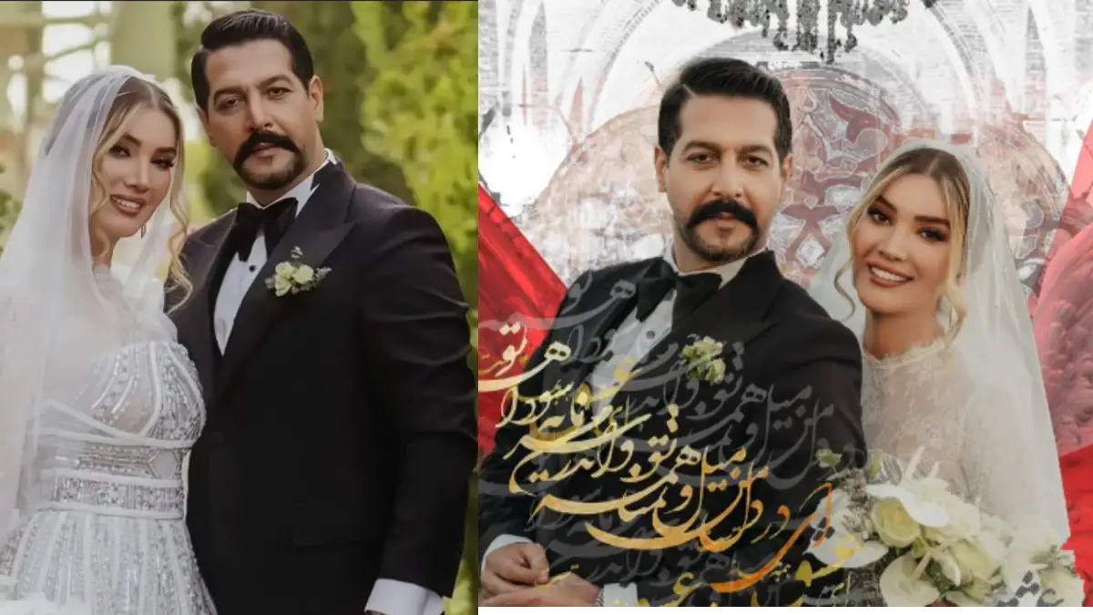 هدیه خفن کامران تفتی زوج جدید سینما برای همسرش متین ستوده در مراسم رونمایی رسمی از مزدا EZ-60 