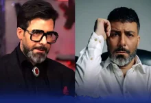 مجید واشقانی در هوای بارونی پاییزی تهران غرق تفکر