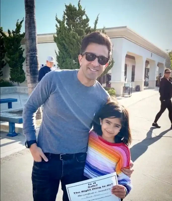 تصویر روز | دختر زیبای مجید یاسر در آمریکا مجیدیاسر