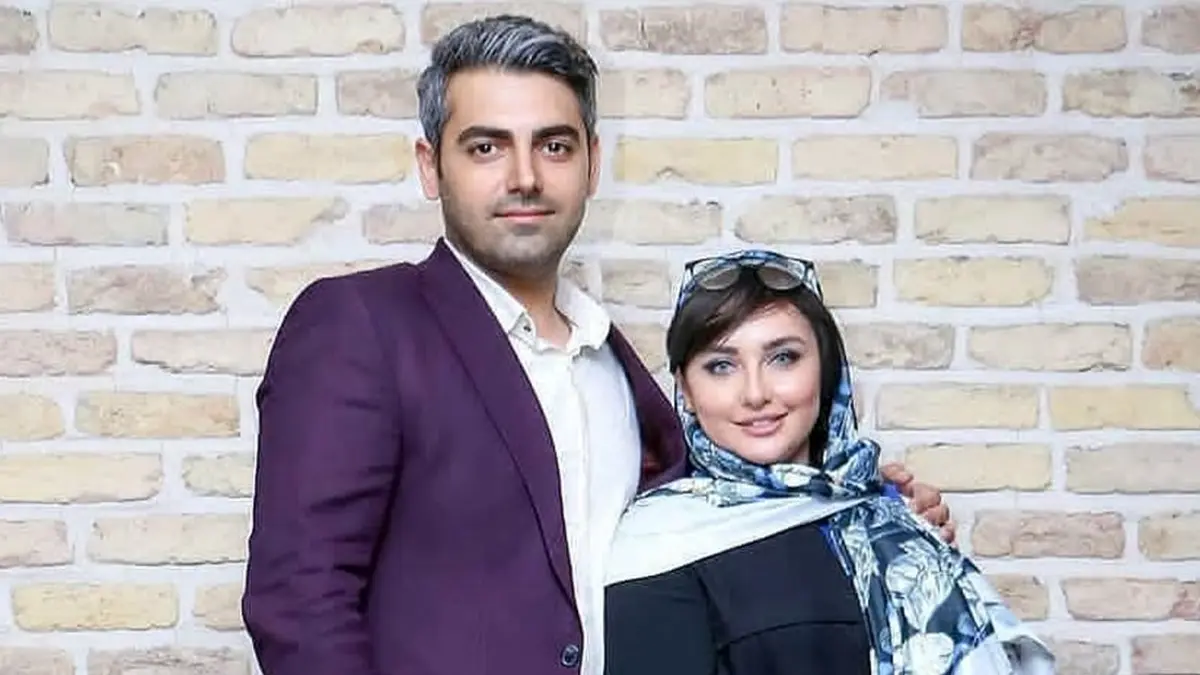 عکس «جواد جوادی» و مرضیه در پشتصحنه بچهمهندس 4