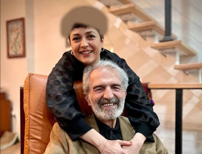 ازدواج محمد عمرانی و همسرش