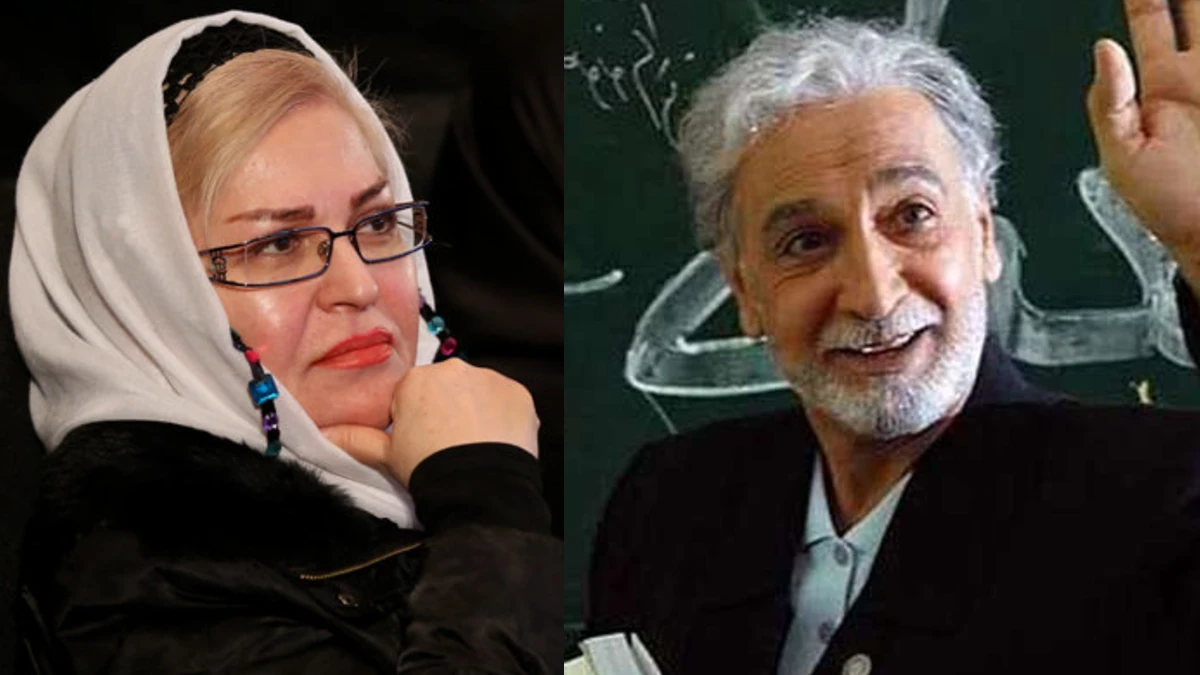 چهره جوان اکرم محمدی و محمود پاک نیت در گذشته