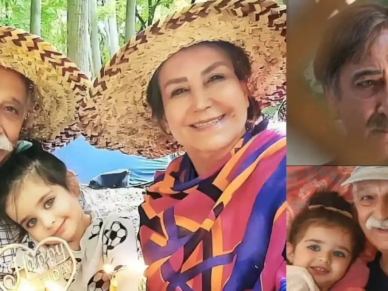 عکس پربازدید از نوه زیبای محمود پاک‌نیت