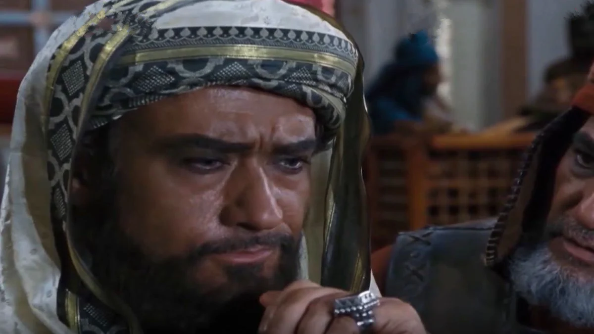 عکس «عبدالله بن مطیع حاکم کوفه» در پشت صحنه سریال مختار