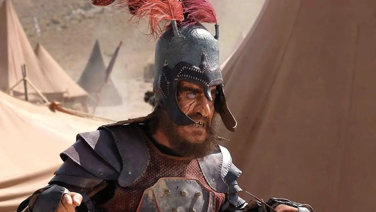 چهره «شرحبیل» سریال مختارنامه در اتاق دوبله دهه 80