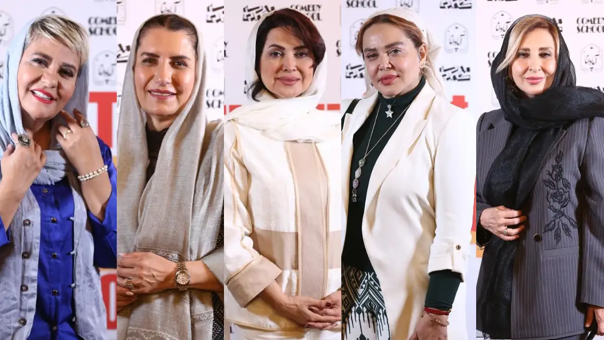 تصویری از اولین گردهمایی صاحبان اثر در زمینه کمدی با حضور مرجانه گلچین و بهاره رهنما