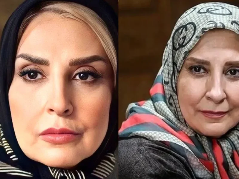 عکس خواهر مرجانه گلچین به سبک زنان اروپایی