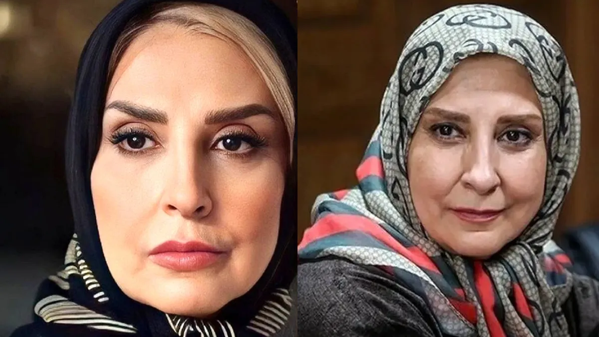 عکس خواهر مرجانه گلچین به سبک زنان اروپایی