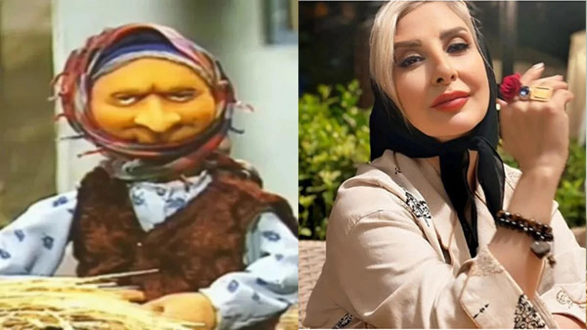 تصویر روز | مراحل گریم مرجانه گلچین به سبک مادربزرگِ مجموعه خاطره انگیز خونه مادربزرگه مراحل گریم مرجانه گلچین به سبک مادربزرگِ مجموعه خاطره انگیز خونه مادربزرگه