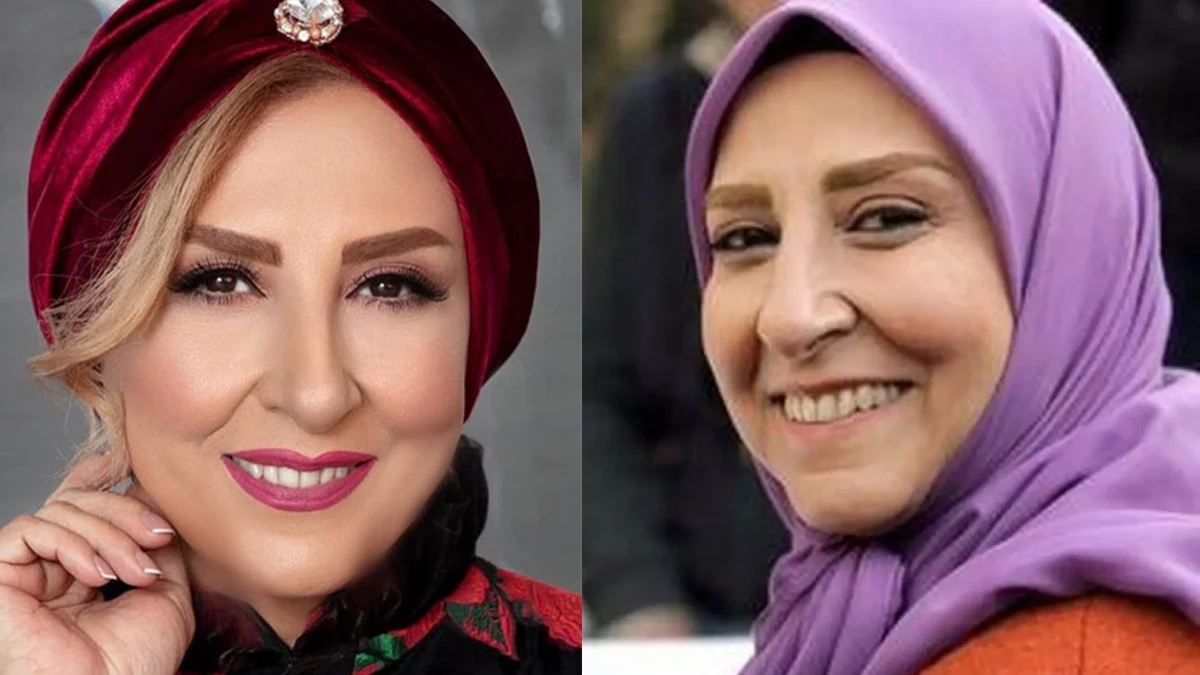 نمایی از استایل شیک و جذاب مرجانه گلچین